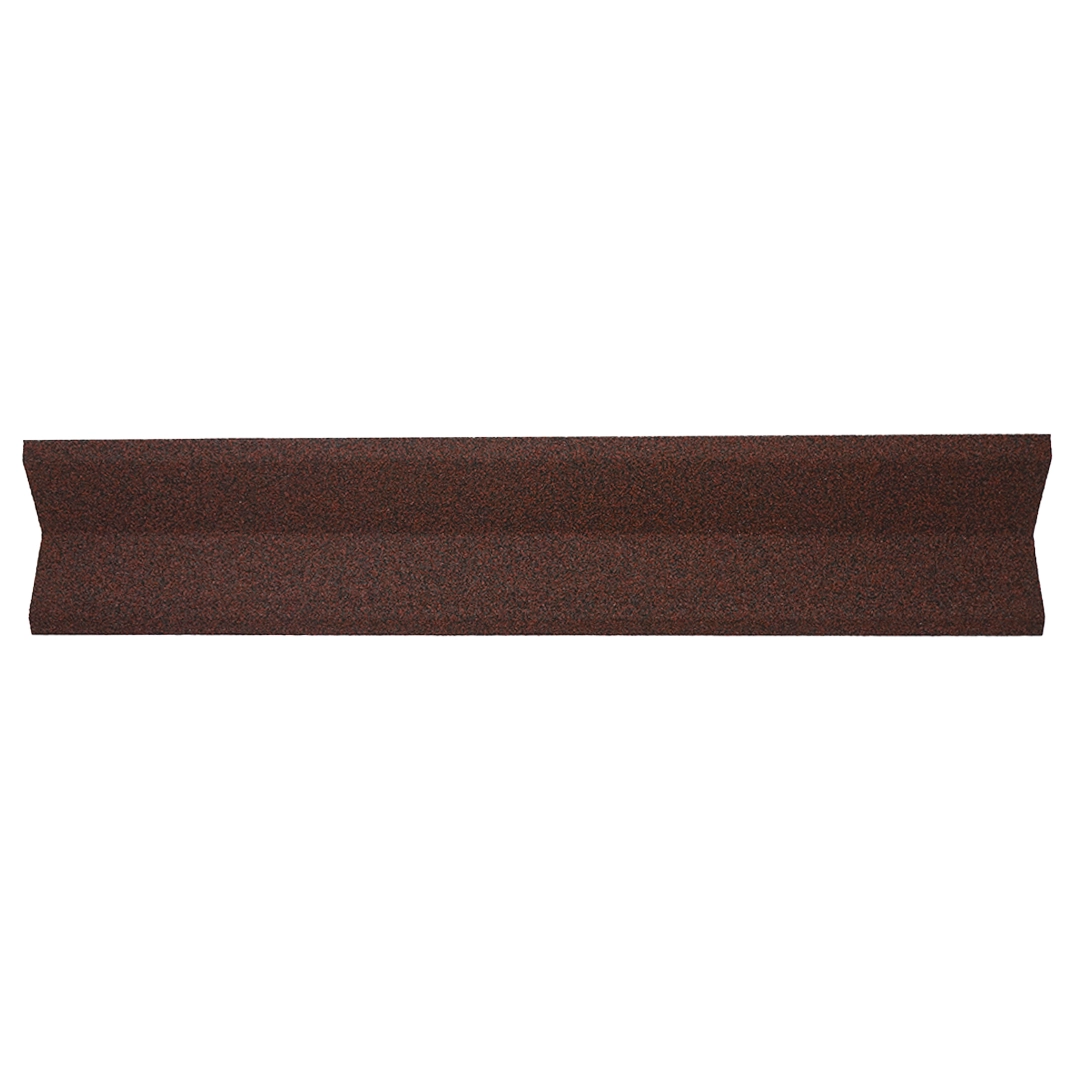 Acabamento Superior para Rincão Gravilhado 24x120cm Terracota Euro Telhas