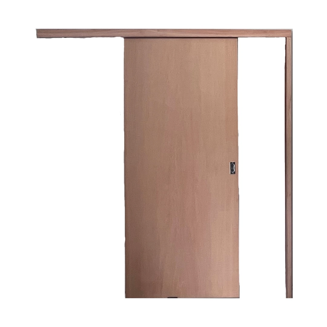 Porta De Correr Lisa 210x70 C/kit Completa