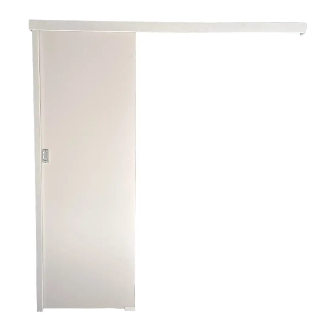 Porta Correr Branca Prime 60x210 C/kit Completa