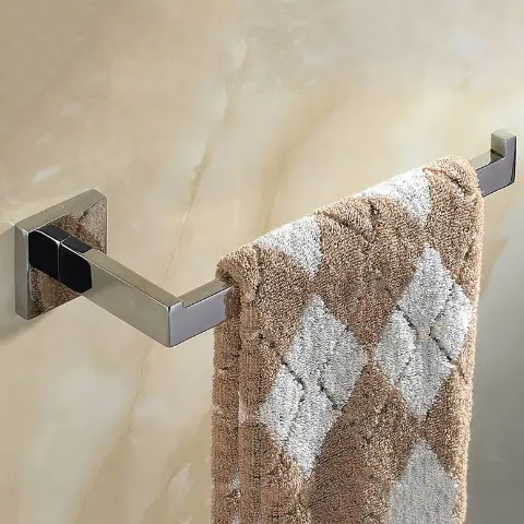 Porta Toalha De Rosto 25cm Cromado - Kitbaco - Ptrc25