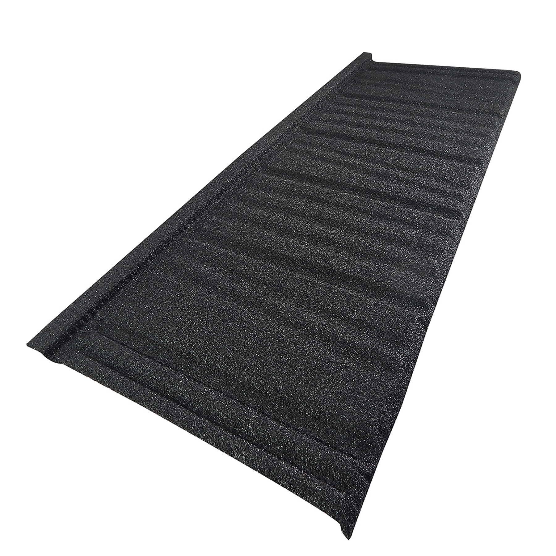 Telha Gravilhada 43 x 118cm Preta Euro Telhas