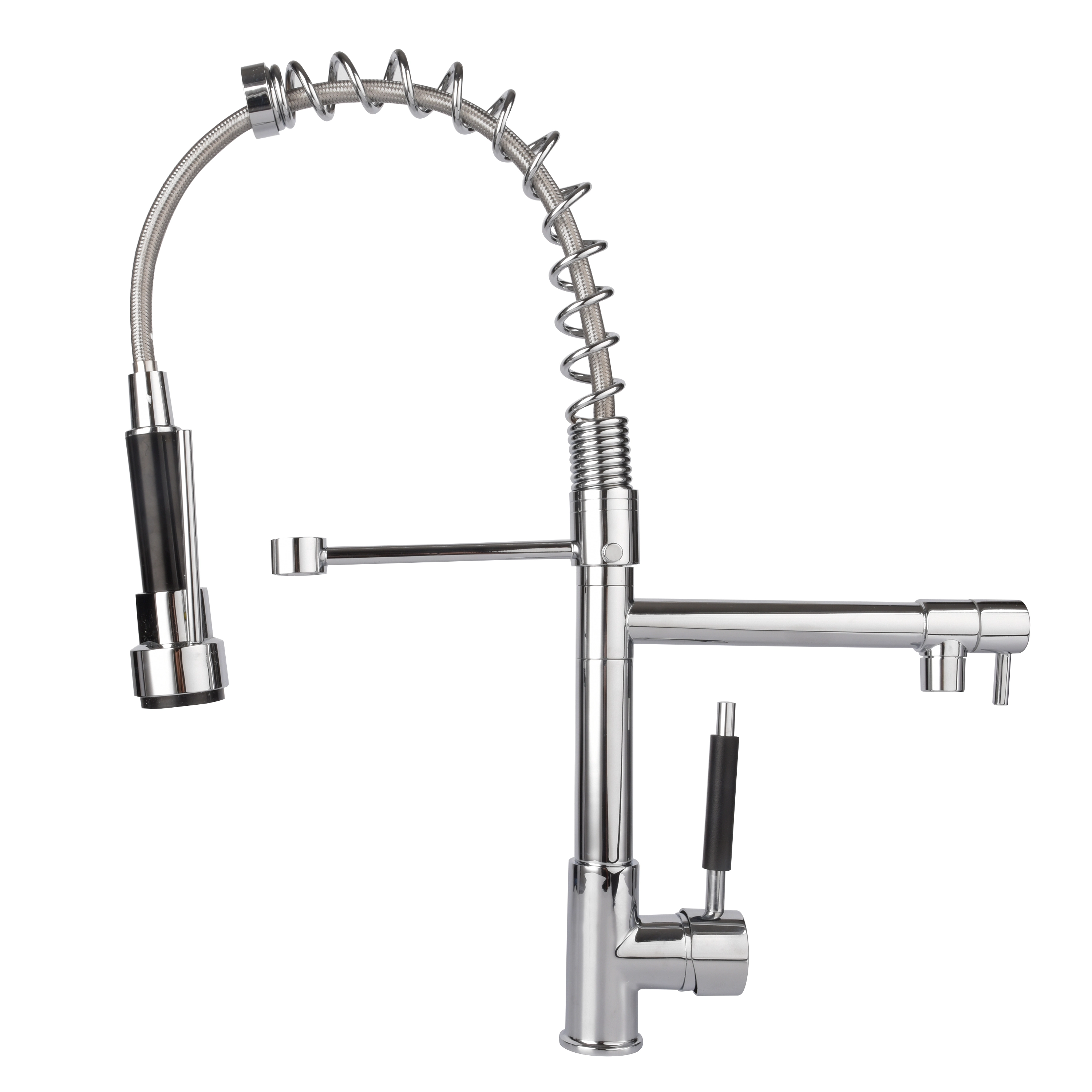 Torneira Cozinha Gourmet Monocomando Spray Extensor Cromada
