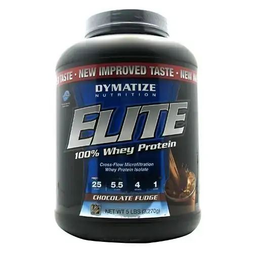 Dymatize Nutrition Elite Whey Shake, Chocolate Fudge, 5 Pound