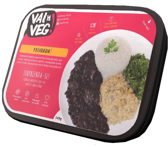 Feijoada Vai De Veg 370g Cong.