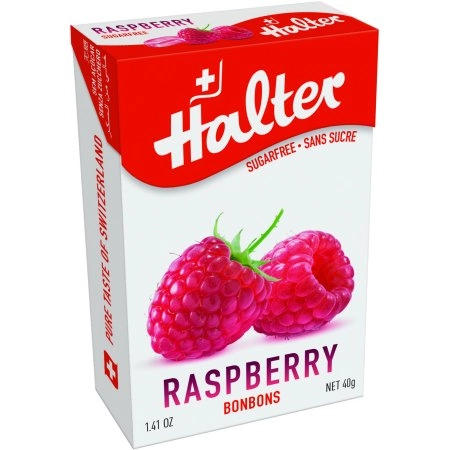 Halter | Halter Sugar Free Candies, Raspberry, 1.4000 Ounce Pack Of 8