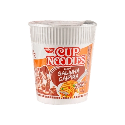 Macarrão Instantâneo Cup Noodles Galinha Caipira