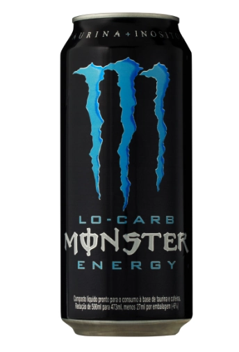 Energético Monster Lo Carb Lata 473ml