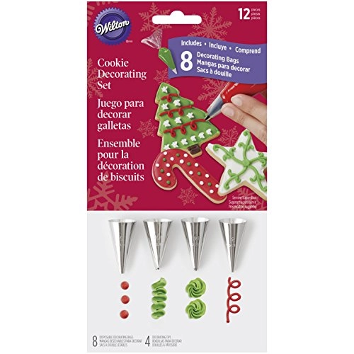 Wilton 12 Piece Christmas Cookie Decorating Set