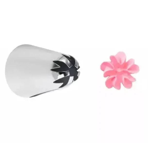 Wilton Industries 402 1006 Drop Flower Decorating Tip, Silver