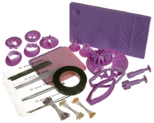 Wilton 2116 115 Gum Paste Flowers Cake Decorating Kit