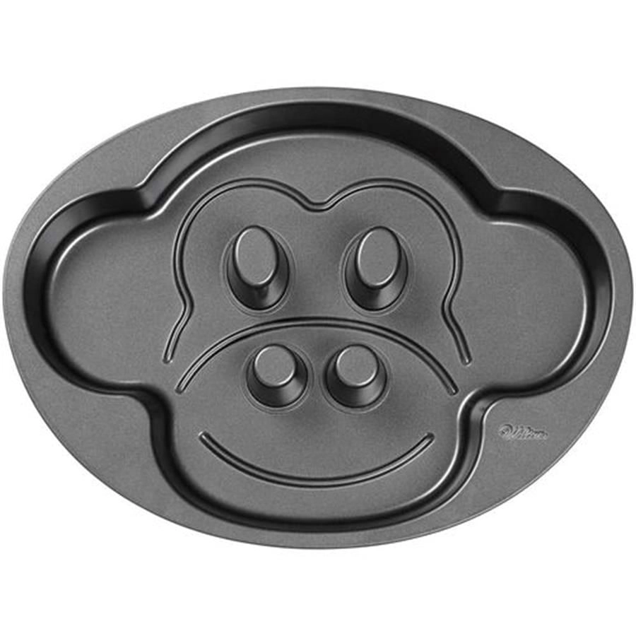 Wilton 2105 0053 Monkey Shaped Cake Pan