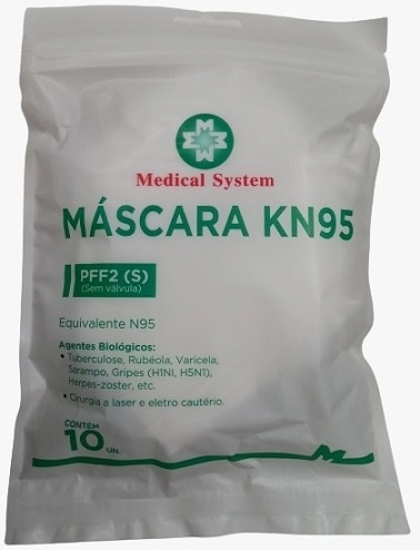 Mascara Descartavel Medycal System Kn95 C/10un.