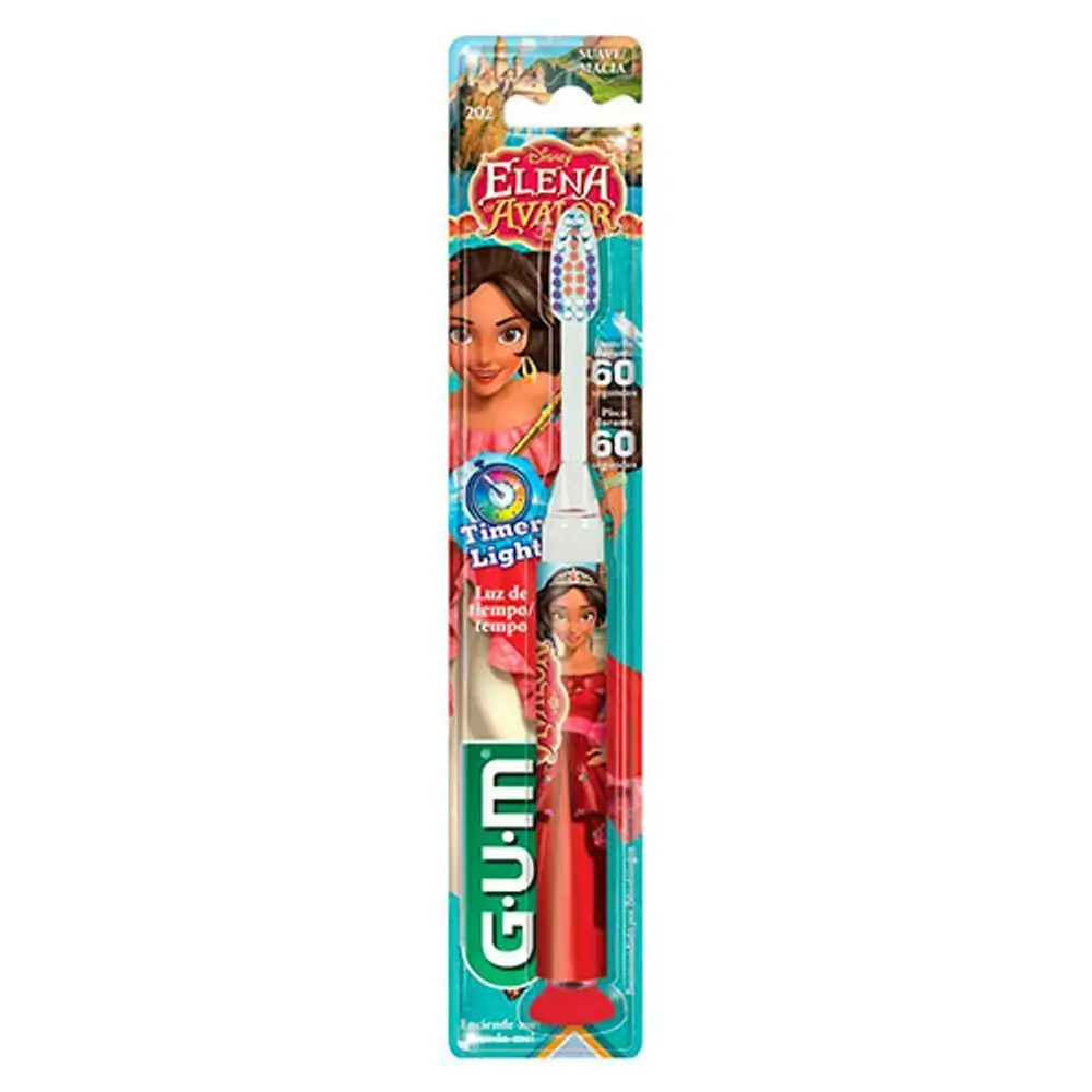 Escova Dental Infantil Macia E Suave Elena Of Avalor Timer Light Gum