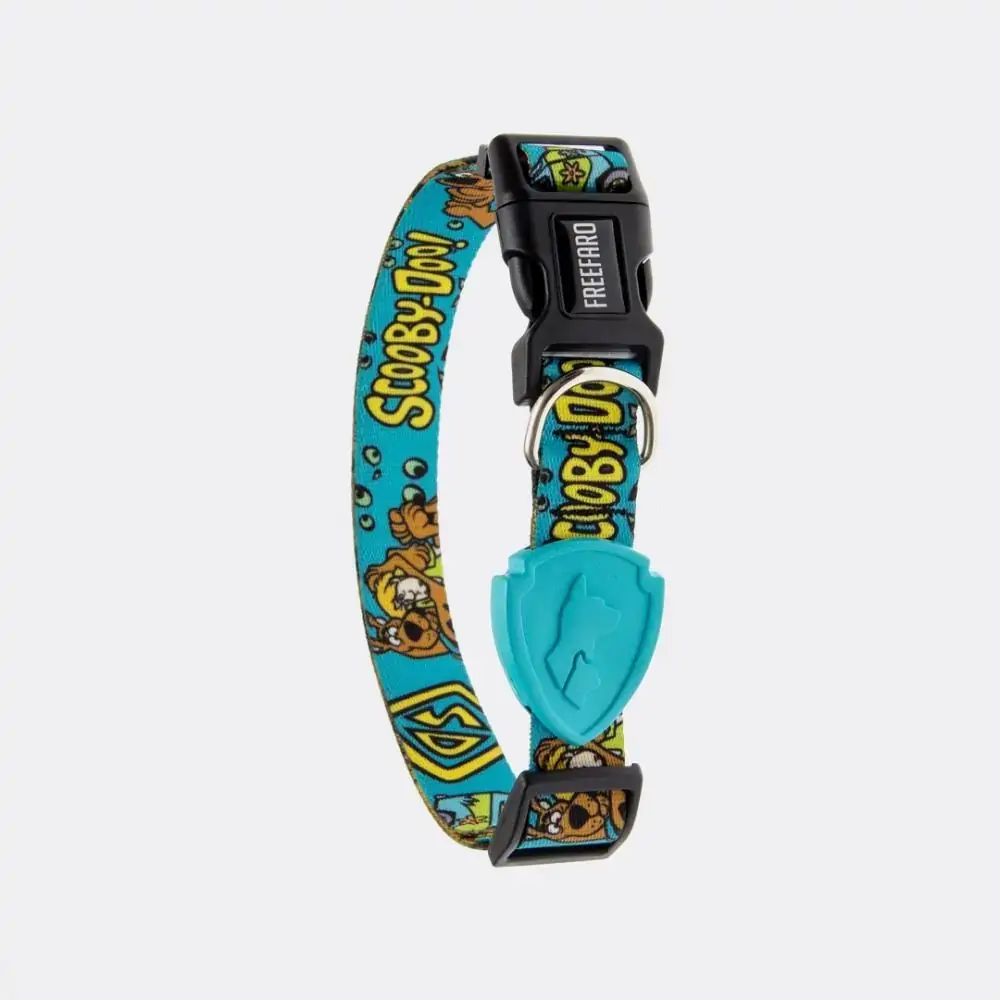 Coleira Para Cães Scooby Doo Tamamho P Freefaro 1,5cm Un