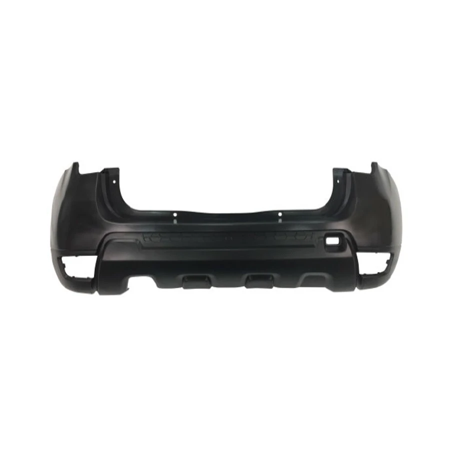 Para-choque Traseiro RENAULT DUSTER Preto sem Furo Sensor - RUFATO 25709