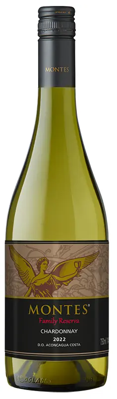 Vinho Chileno Branco Reserva Chardonnay Montes 750ml