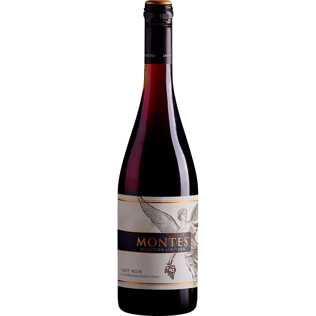 Vinho Chileno Tinto MONTES SELECCIÓN Pinot Noir Garrafa 750ML