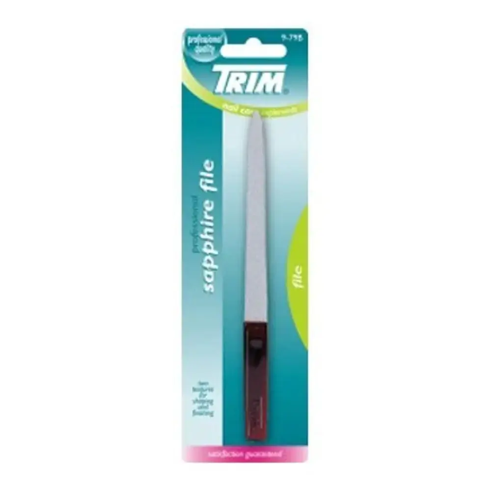 Sapphire Manicurist Nail File Sold In Packs Of 6
