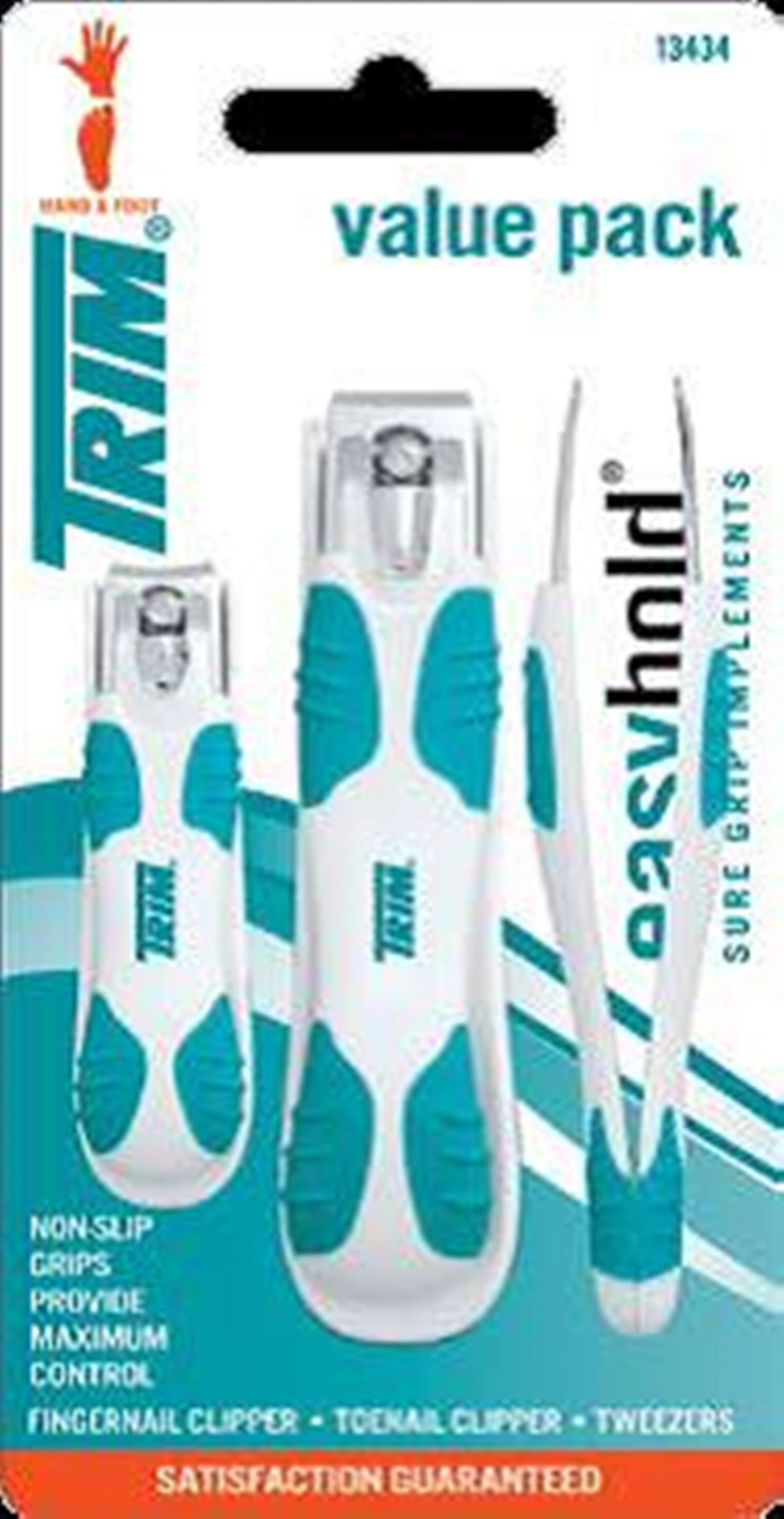 Kit Cortador De Unhas Trim Mao E Pe Pinca Ver/ama