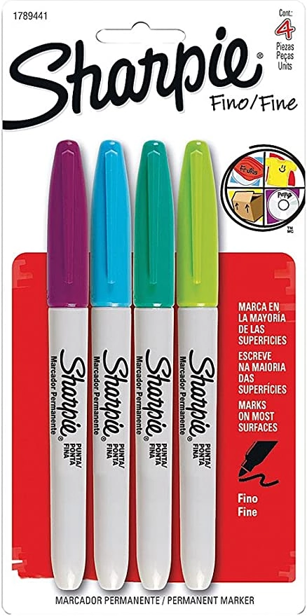 Sharpie Fino Cores Sort Fashion 1789441 Imex