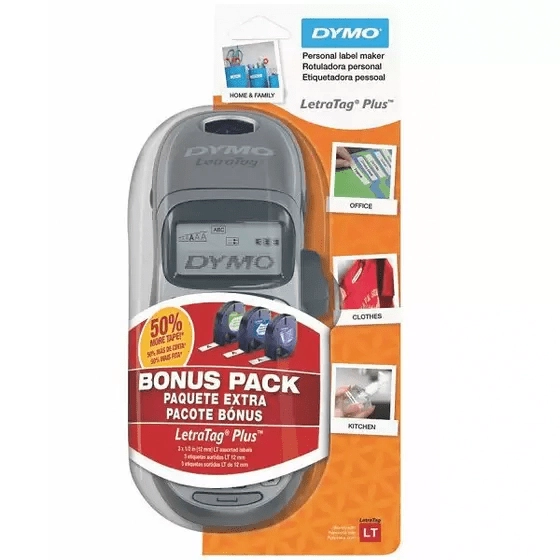 Rotula Eletr Dymo Letratag Plus Lt 100h 1782120 Imex