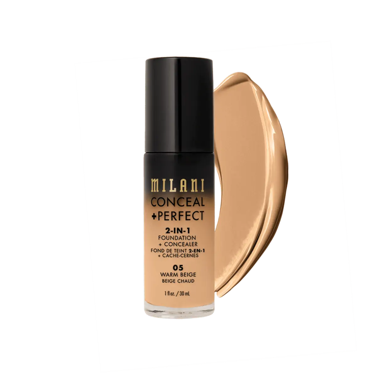 Milani Conceal + Perfect 2 em 1 - Base Líquida 30ml - Warm-Beige-0530 ml