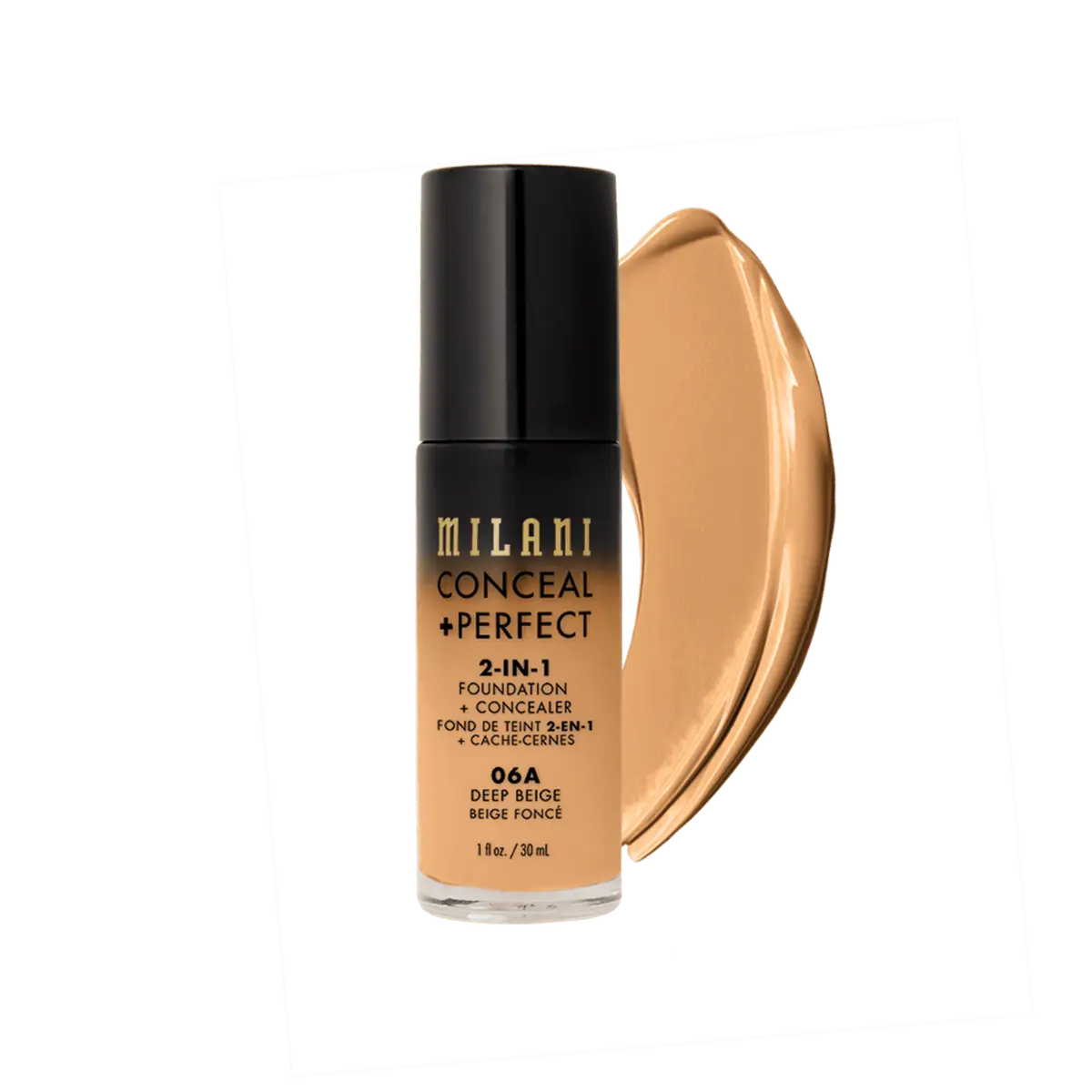 Milani Conceal + Perfect 2 em 1 - Base Líquida 30ml - Deep-Beige-6A30 ml