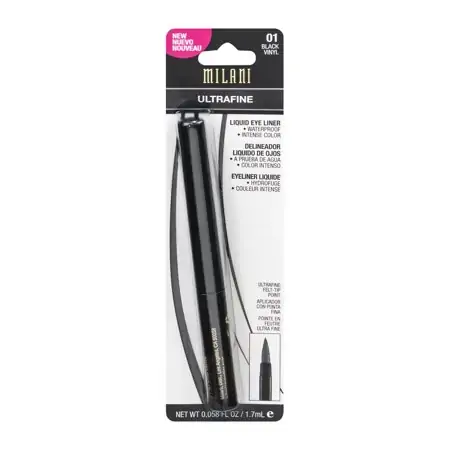 Delineador Líquido Milani Ultrafine Black Vinyl