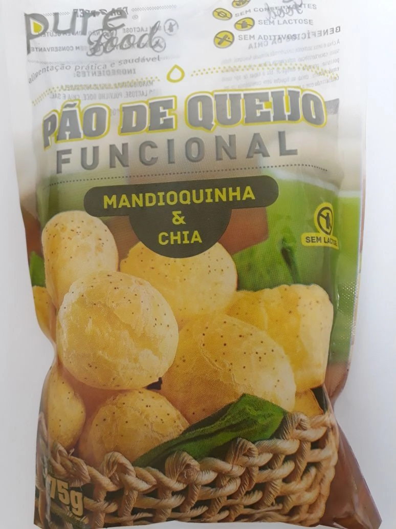 Pao Queijo Pure Food Mandioquinha 375g
