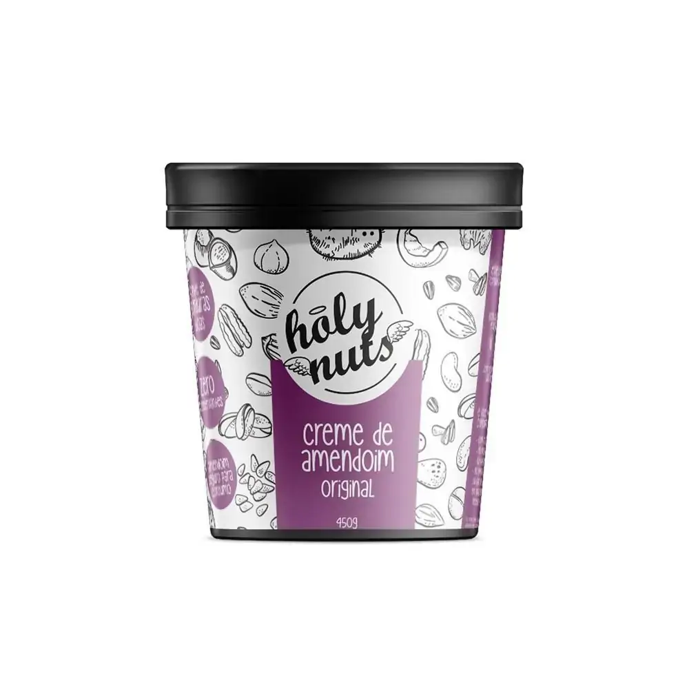 Creme De Amendoim 450g Holy Nuts