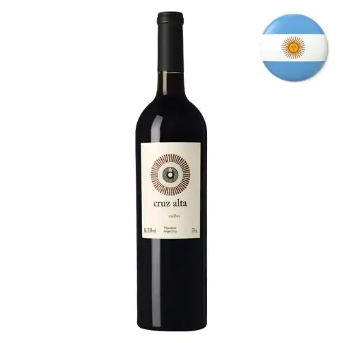 Vinho Argentino Tinto CRUZ ALTA Malbec Garrafa 750ml