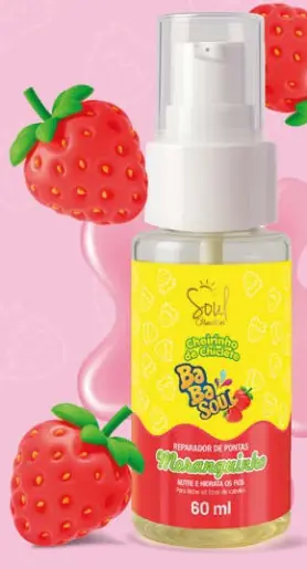 Reparador Pontas Babasoul Moranguinho 60ml 2948 Soul
