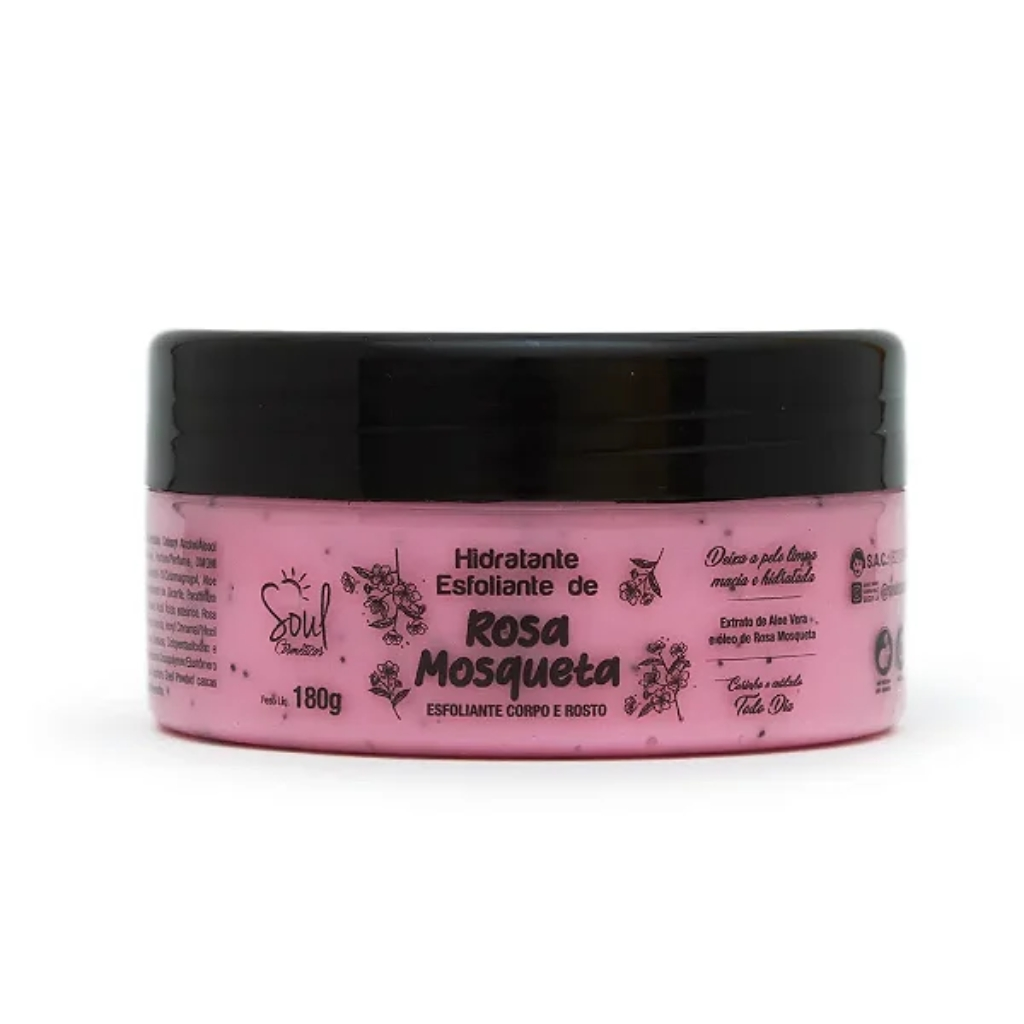 Hidratante De Esfoliante De Rosa Mosqueta 180g Soul Cosmticos