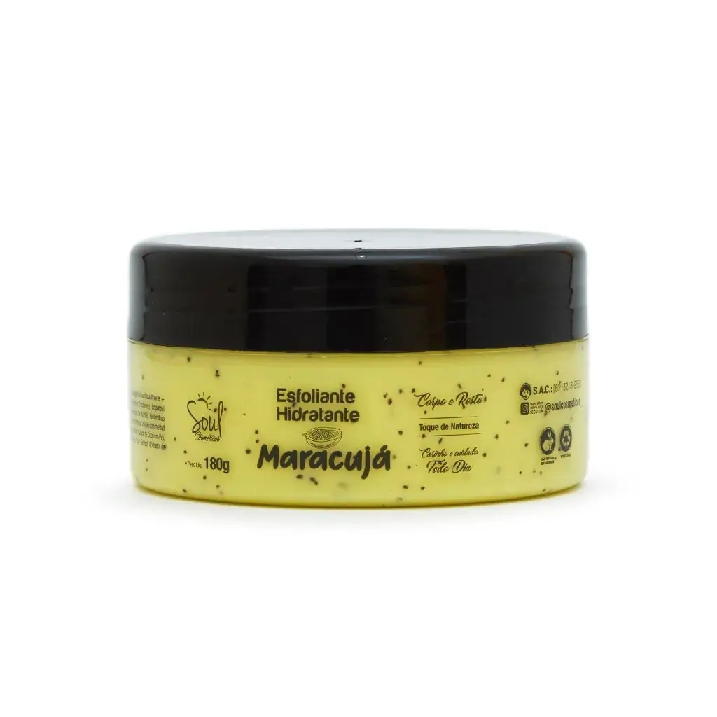 Soul Hidratante Esfoliante De Maracuja 180 Gr