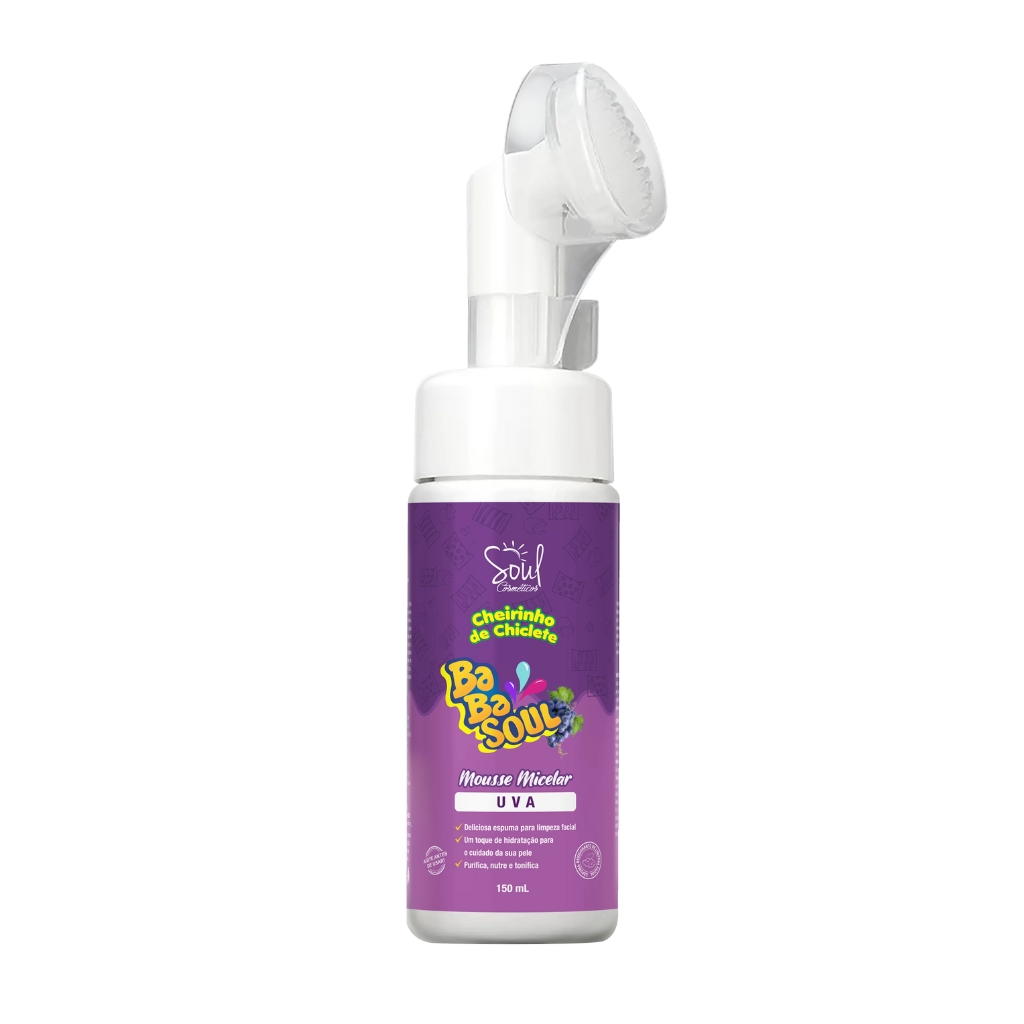 Soul Mousse Micelar Babasoul Uva 150 Ml