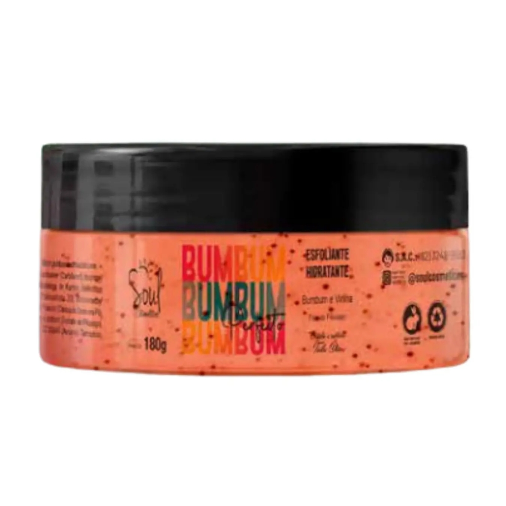 Soul Cosm.esfoliante 180g Pessego Bumbumvirilha Perfeito
