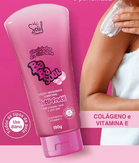 Hidratante Corporal Babasoul Tutti Frutti 190ml 2960 Soul