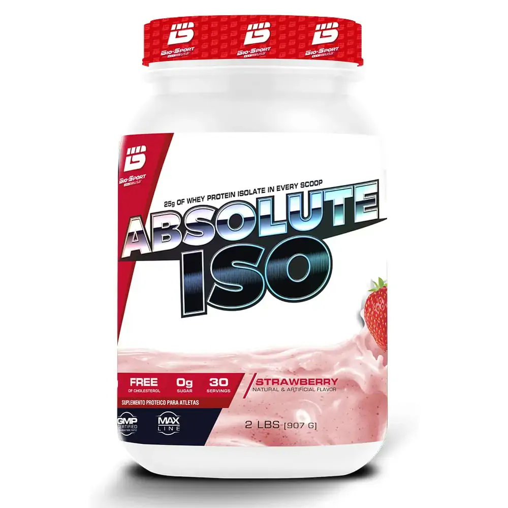 Absolute Iso Whey 2lbs Morango