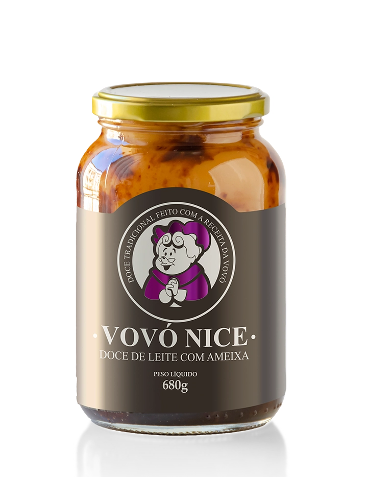 Doce De Leite Com Ameixa Vovo Nice 680g