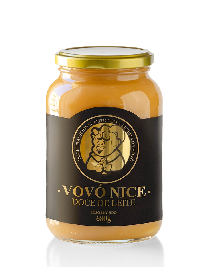 Doce De Leite Tradicional Vovo Nice 680g