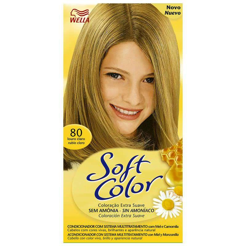 Tintura Soft Color Louro Claro Wella