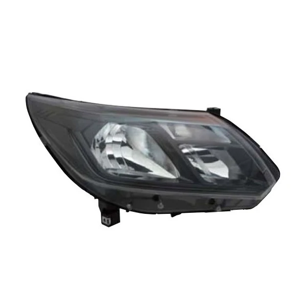 Farol Principal CHEVROLET - GM S10/TRAILBLAZER Lado Direito Manual com Friso Preto Regulagem Manual - TYC 20F80905RH