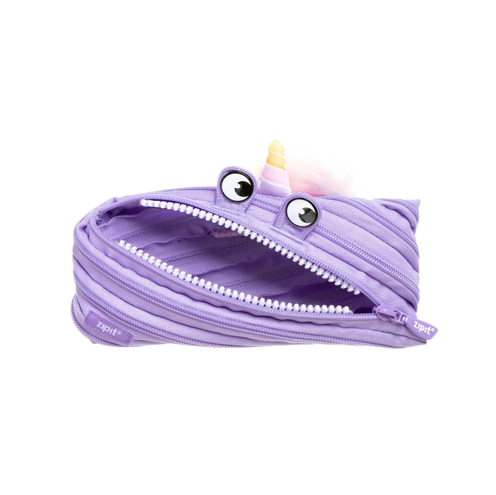 Estojo Creature Monster Unicórnio Roxo, Zipit, 966800