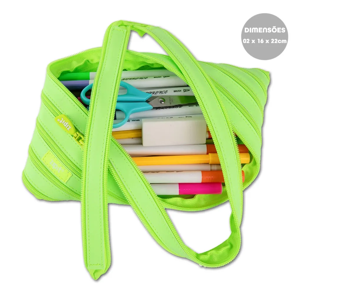 Estojo Candy Verde, Zipit, 966808
