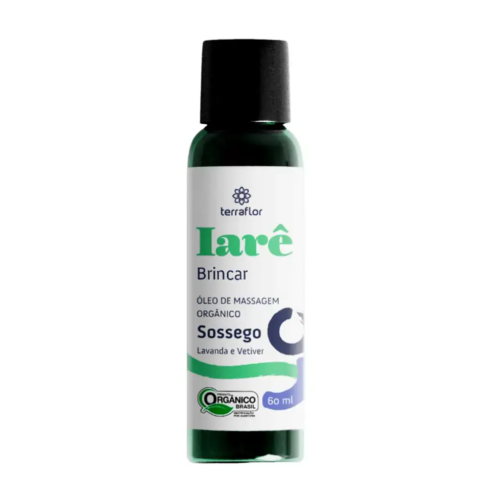 Óleo de Massagem Infantil Sossego de Lavanda e Vetiver Iarê 60ml - Terraflor