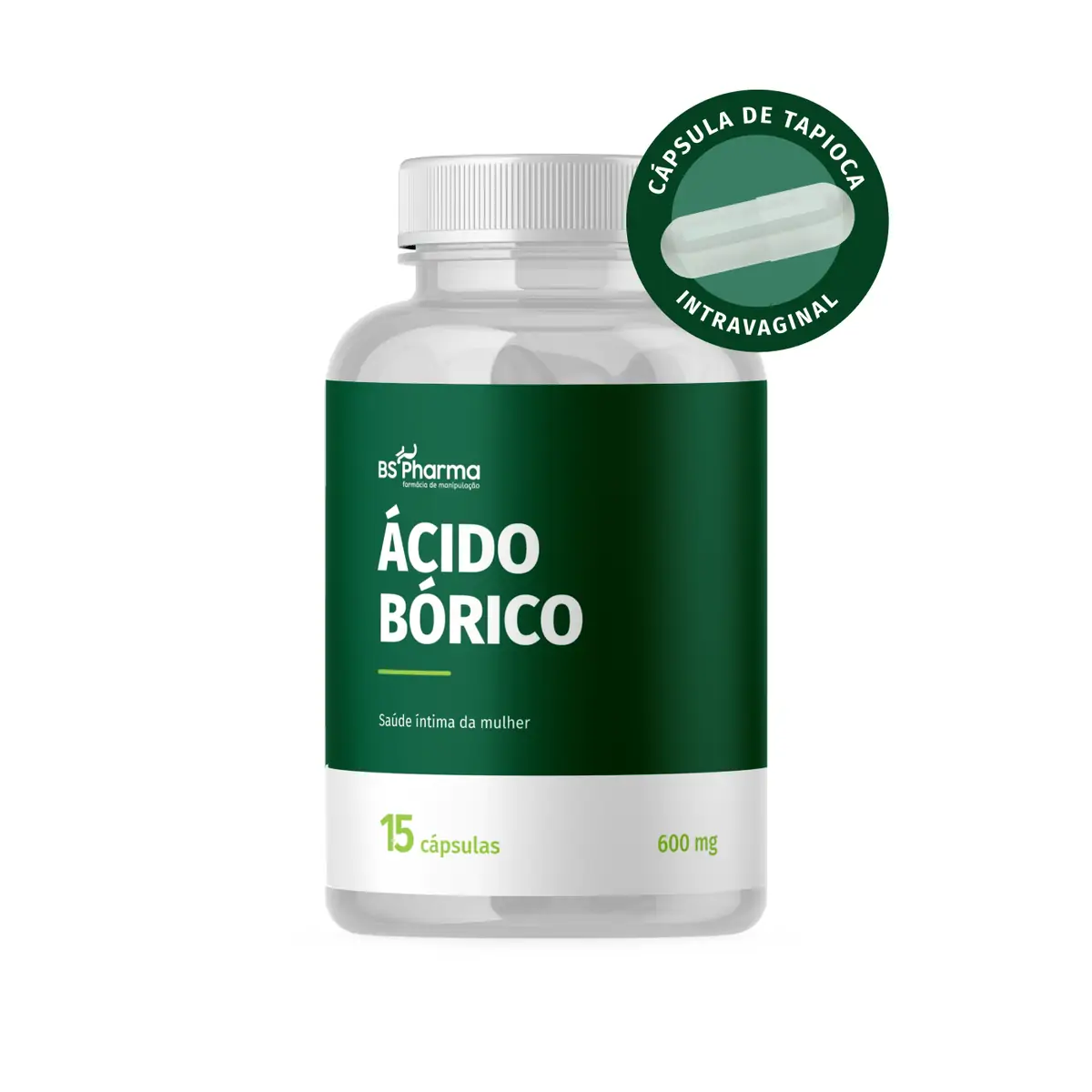 Ácido Bórico 15 Unidades BS Pharma