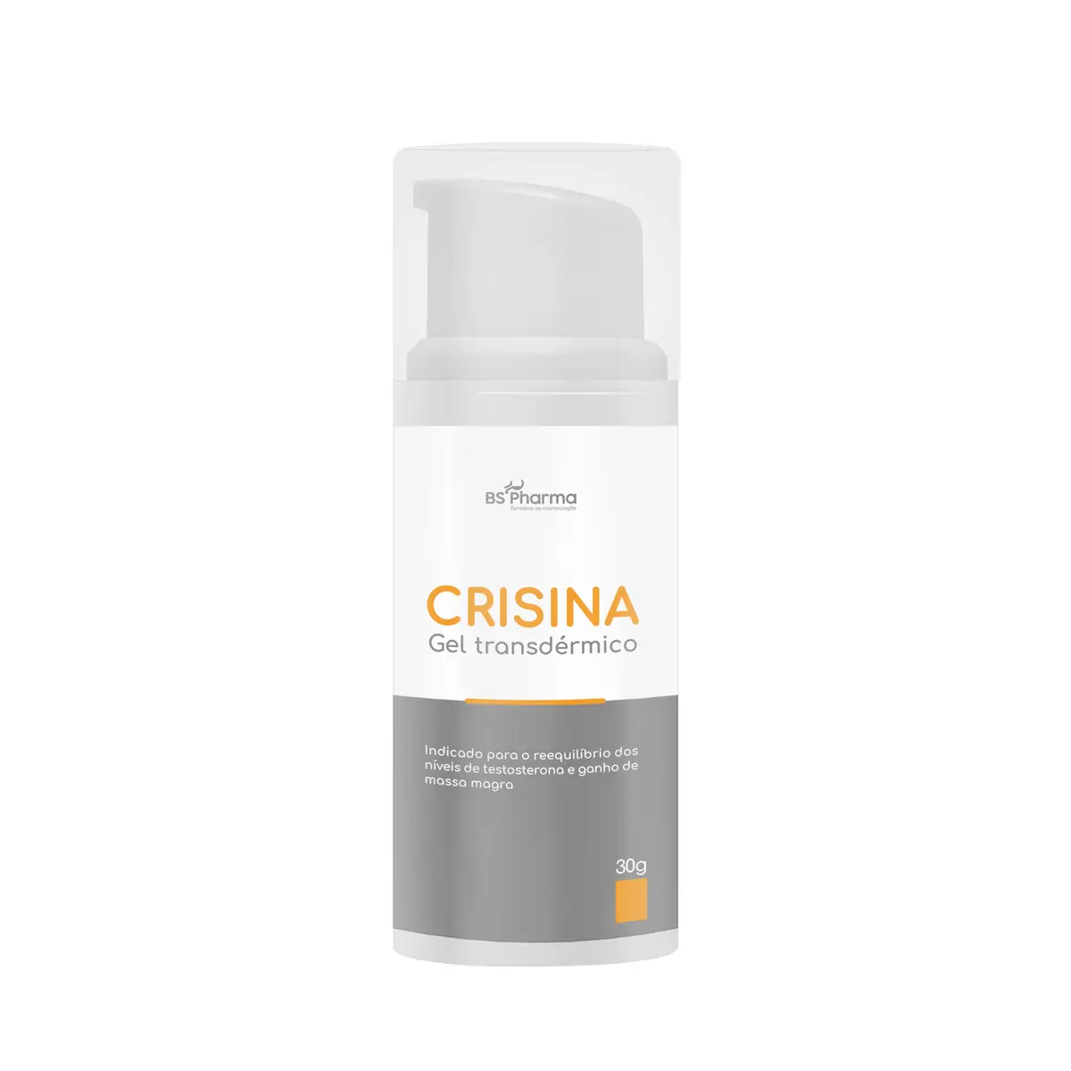 Crisina em gel transdérmico 30 mL BS Pharma