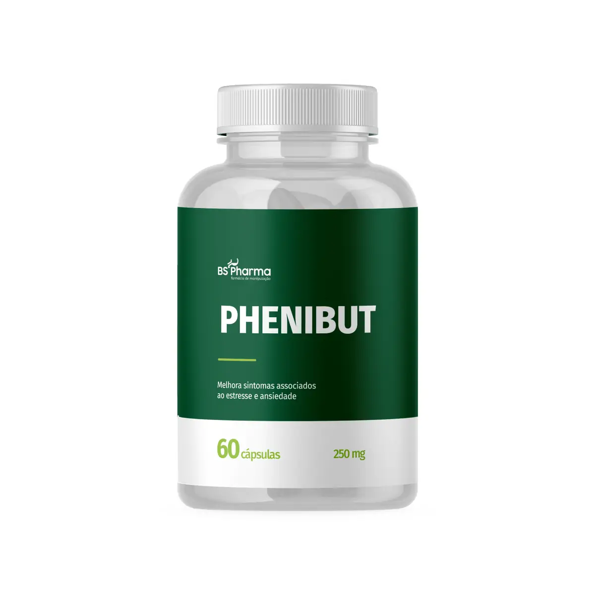 Phenibut 250 mg 60 Cápsulas BS Pharma