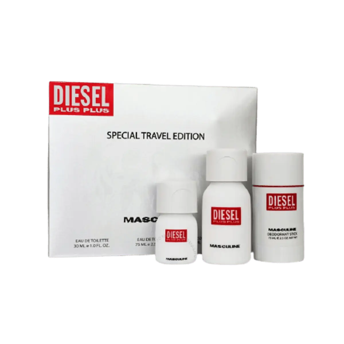 Diesel Kit Plus Plus Special Travel Edition Perfume Masculino - Eau de Toilette 75ml + Desodorante