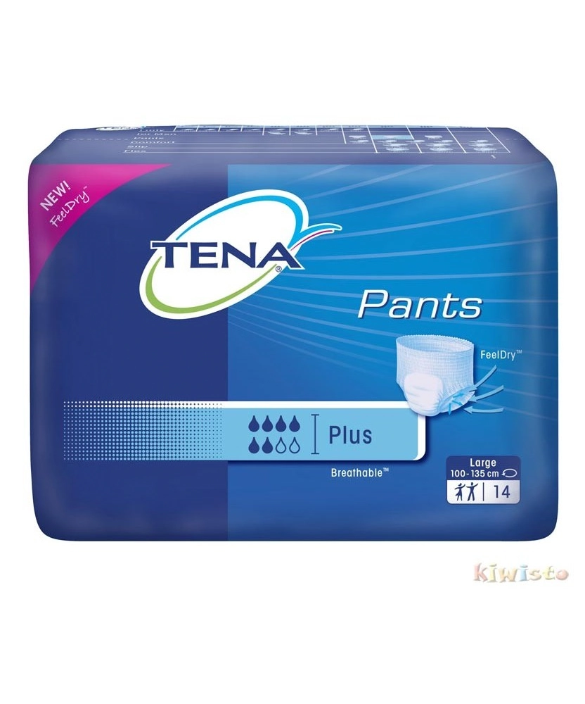 Fralda Pants Plus Tamanho Medio 14 Unidades Tena
